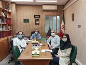 طی جلسه ای جناب آقای دکتر اسکندانی با حضور جناب آقای دکتر فرهودی درخصوص پیشبرد اهداف علمی دو مرکز صحبت کردند.