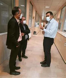 بازدید اعضای محترم هیات علمی دانشکده بهداشت از آزمایشگاه جامع تحقیقات علوم پزشکی تبریز